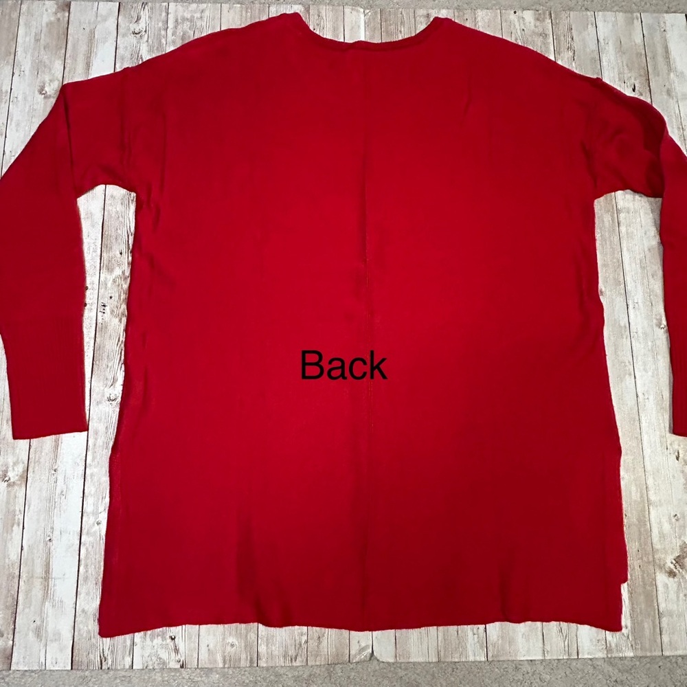 Van Heusen, crewneck,fine gauge sweater w/vertical raised stitching -size S/P - Picture 12 of 12